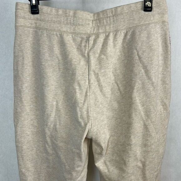 Aerie Knit Joggers Sz Large Cream Sweater Knit Pocket Detail - Picture 5 of 8